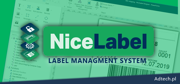 NiceLABEL 2019 aplikacja do tworzenia i zarządzania etykietami